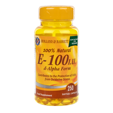 Review of Holland & Barrett Vitamin E 100iu 250 Softgel Capsules