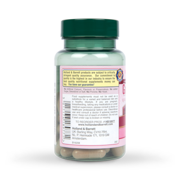 Holland & Barrett Double Strength Grapeseed Extract 100mg 50 Capsules image 2