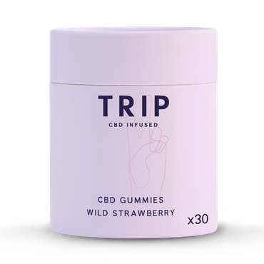 Review of TRIP CBD Gummies	 Strawberry 10 mg 30 Gummies