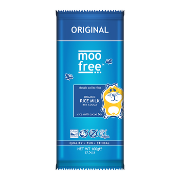 Review of Moo Free Organic Bar Original 100g