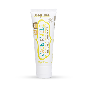 Jack N' Jill Natural Certified Toothpaste Flavour Free 50g