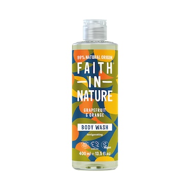 Faith in Nature Grapefruit & Orange Body Wash 400ml image 1