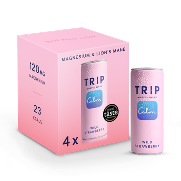 Review of Trip Mindful Blend Wild Strawberry Magnesium Drink 4x 250ml