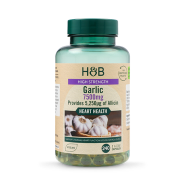 Review of Holland & Barrett Super Strength Garlic 7500mg 240 Capsules