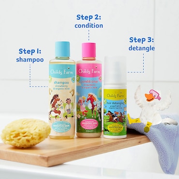 Childs Farm Shampoo - Strawberry & Organic Mint 250ml image 5