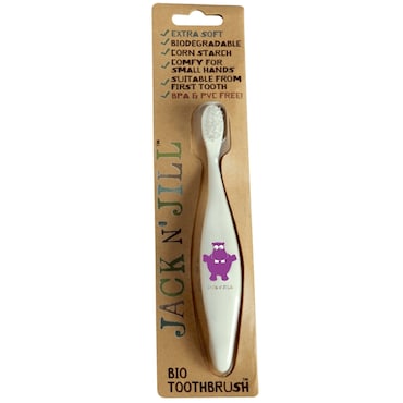 Jack N' Jill Biodegradable Toothbrush Hippo