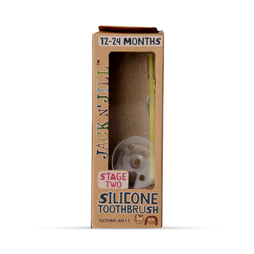 Jack N' Jill Silicone Toothbrush Stage 2