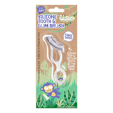 Jack N' Jill Silicone Tooth & Gum Brush image 1
