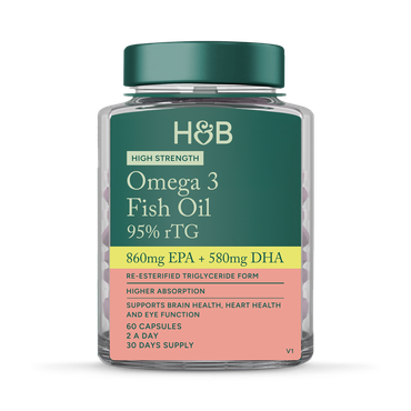 Review of Holland & Barrett Omega 800mg 55/40 r-TG 60 Capsules