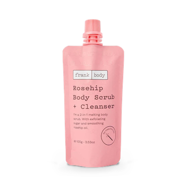 Review of Frank Body Rosehip Body Scrub + Cleanser 100g