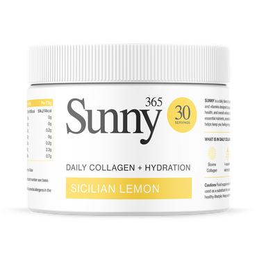 Review of Sunny Collagen & Electrolytes Powder Blend 30x7.5g - Sicilian Lemon
