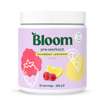 Review of Bloom Pre-Workout Raspberry Lemonade 186g