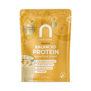 Review of Naturya Balanced Protein Superfood Shake Banana 550g