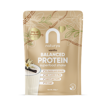 Review of Naturya Balanced Protein Superfood Shake Vanilla 550g