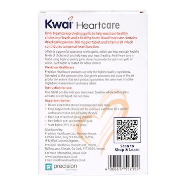 Kwai Heartcare One-a-Day 100 Tablets image 2