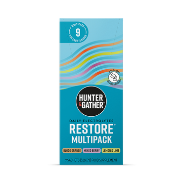 Review of Hunter & Gather Restore Electrolytes Multipack of Flavours 9 Sachets