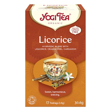 Yogi Tea Organic Liquorice 17 Tea Bags image 1