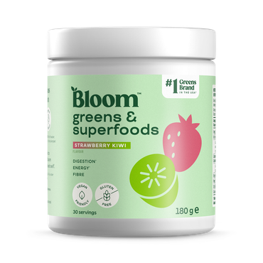 Review of Bloom Greens & Superfoods Strawberry Kiwi 180g