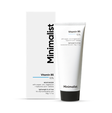 Review of Minimalist Vitamin B5 10% Moisturizer 50G
