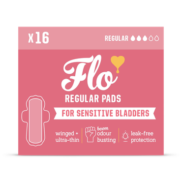 Review of Flo Bamboo Sensitive Bladder Pads with Wings 16 Liners