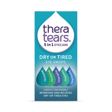 Review of TheraTears 5-in-1 Dry or Tired Eye Drops 10 ml