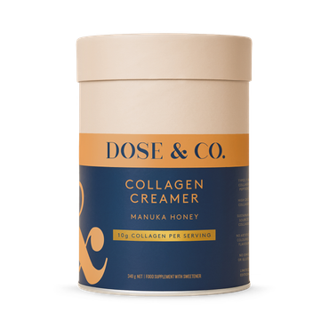 Review of Dose & Co Collagen Creamer Manuka Honey 340 g