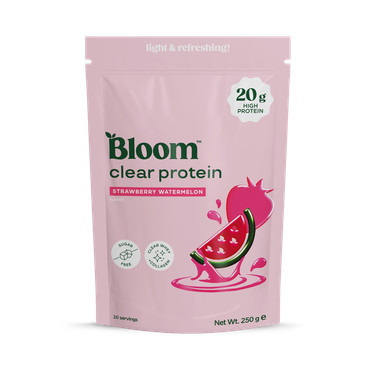 Review of Bloom Clear Protein & Collagen Strawberry Watermelon 250g