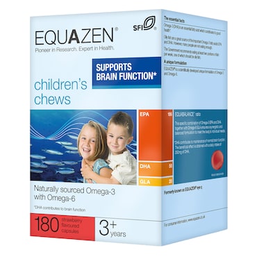 Equazen Eye Q Children's Chewable 180 Capsules image 1