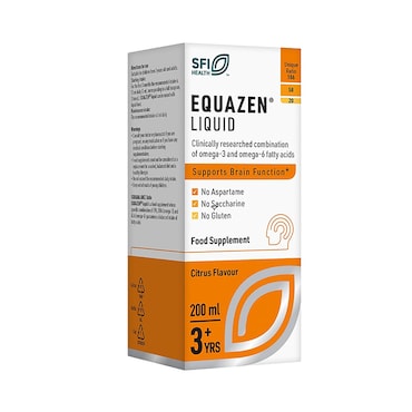 Equazen Eye Q Children's Liquid Citrus 200ml image 1