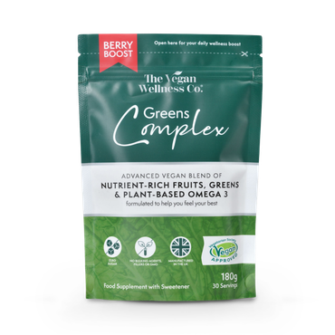 The Vegan Wellness Co. Greens Complex Berry Boost 180G