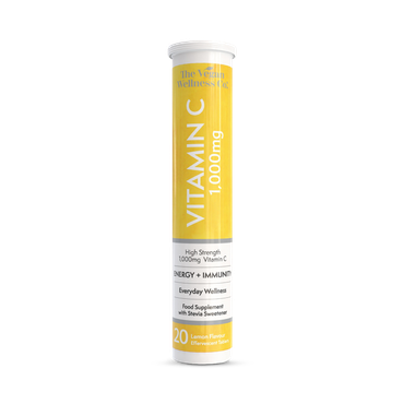 Review of The Vegan Wellness Co. High Strength 1,000Mg Vitamin C 20 Lemon Flavour Effervescent Tablets