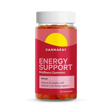 Review of Cannaray Energy Support Mango Flavour 30 Gummies