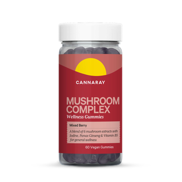 Review of Cannaray Mushroom Complex Mixed Berry Flavour 60 Gummies