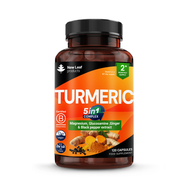 New Leaf Products Turmeric 5In1 Complex 120 Capsules