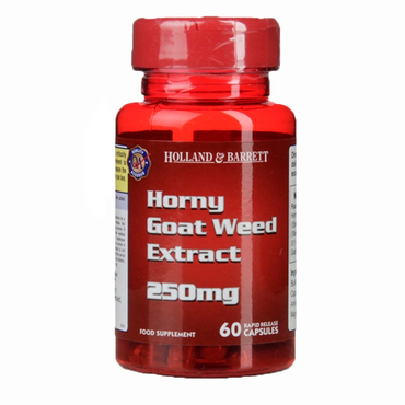 Review of Holland & Barrett Horny Goat Weed 250mg 60 Capsules