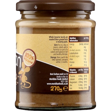 Meridian Dark Tahini 270g image 2