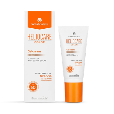 Review of Heliocare Gel Cream Colour Brown Spf 50 50ml