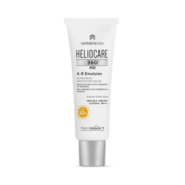 Review of Heliocare 360 A-R Emulsion SPF50 50ml