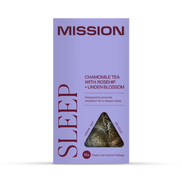 Review of Mission Sleep Chamomile Tea (Rosehip & Linden Blossom) 15 Tea Bags