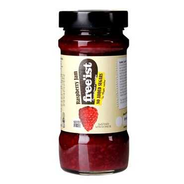 Free'ist No Added Sugar Raspberry Jam 280g