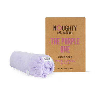 Review of Noughty Microfibre Hair Towel Wrap The Purple One