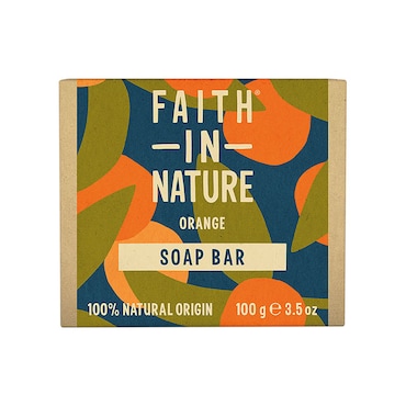 Faith in Nature Orange Soap 100g image 1