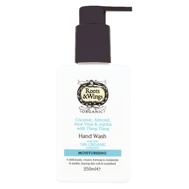 Review of Roots & Wings Hand Wash Coconut, Aloe Vera, Almond & Jojoba 250ml