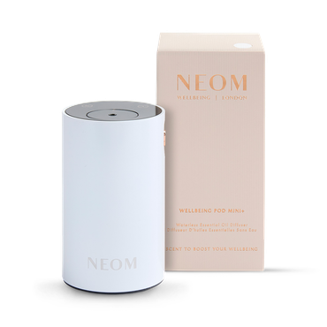 Review of NEOM Wellbeing Pod Mini+ Waterless Essential Oil Diffuser - White