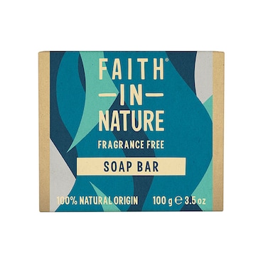 Faith in Nature Unfragranced Seaweed Soap 100g image 1