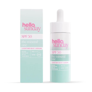 Review of Hello Sunday The Mineral One - Lightweight Serum Spf50 30ml
