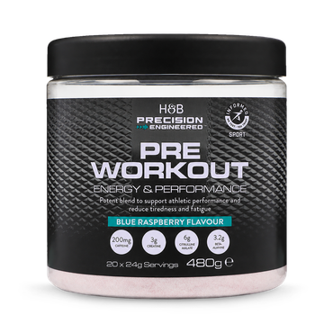 Review of Precision Engineered Pre-Workout Blue Raspberry 480 g