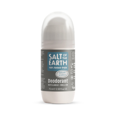 Review of Salt Of The Earth Natural Refillable Roll-On Deodorant Vetiver & Citrus 75ml