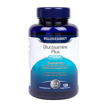 Holland & Barrett Glucosamine Plus Freedom 120 Capsules image 2