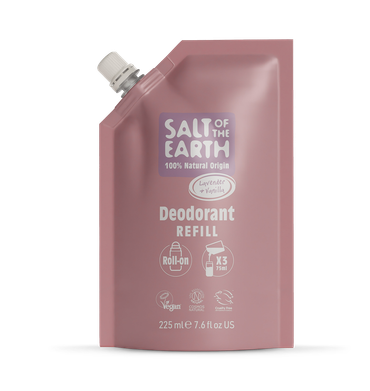 Review of Salt Of The Earth Natural Roll-On Deodorant Refill Pouch Lavender & Vanilla 225ml